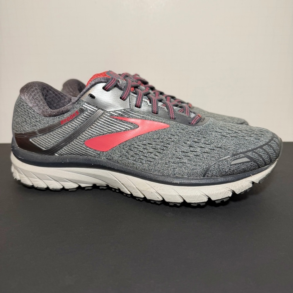 Brooks Gray and Pink Athletic Shoes